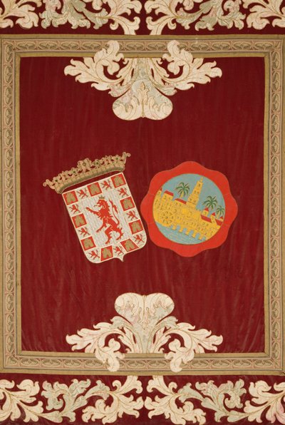 Tapiz del Salón de los Mosaicos en el Alcázar de los Reyes Cristianos de Spanish School
