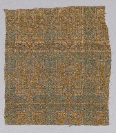 Fragmento textil de la casulla de San Valerio de Spanish School