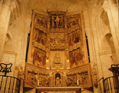 El Retablo en la Iglesia Colegiata de Spanish School