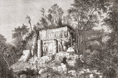 El Juego de Pelota, Chichén Itzá, Yucatán, México de Spanish School