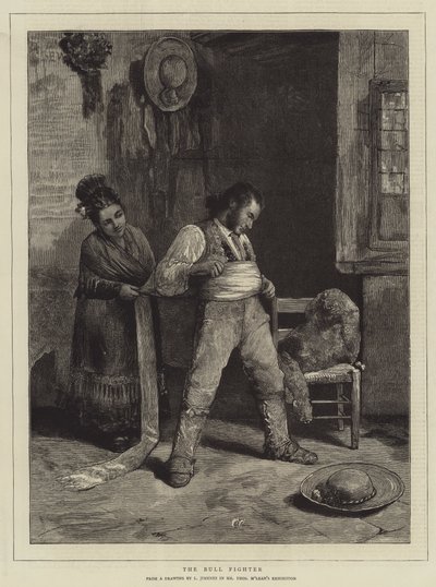 El torero (grabado) de Spanish School