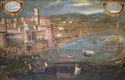 La expulsión de los moriscos (óleo sobre lienzo) de Spanish School
