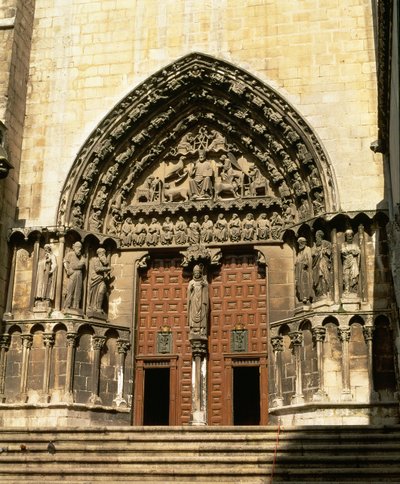 La Portada del Sarmental, transepto sur, c.1235 de Spanish School