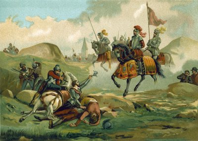 El Señor de Senlis capturado por los españoles, Mons, 1572 de Spanish School