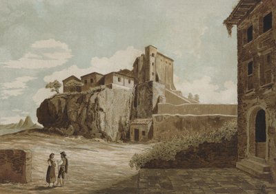 La Roca Tarpeya, Roma de Spanish School