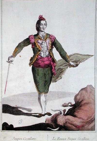 El célebre torero, Joaquín Rodríguez 