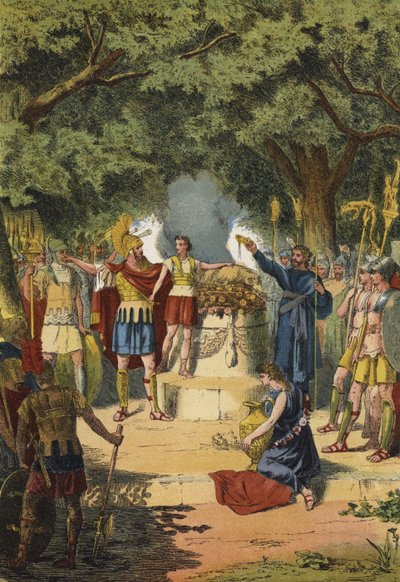 El juramento de Aníbal, siglo III a.C. de Spanish School