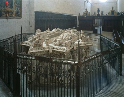 Tumba de Juan II de Castilla (1405-54) e Isabel de Portugal de Spanish School