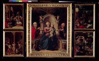 Tríptico de la Capilla de las Reliquias de Spanish School