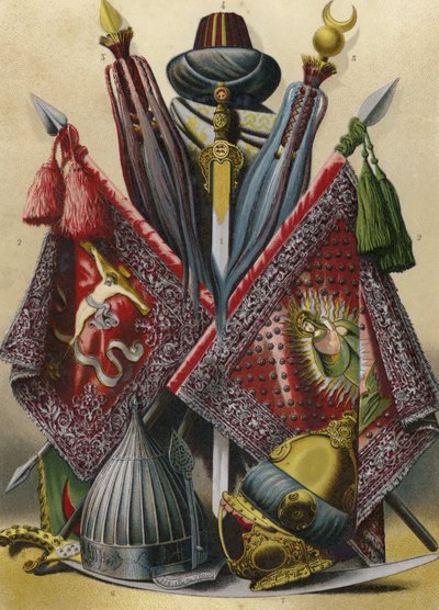 Trofeos de la Batalla de Lepanto de Spanish School