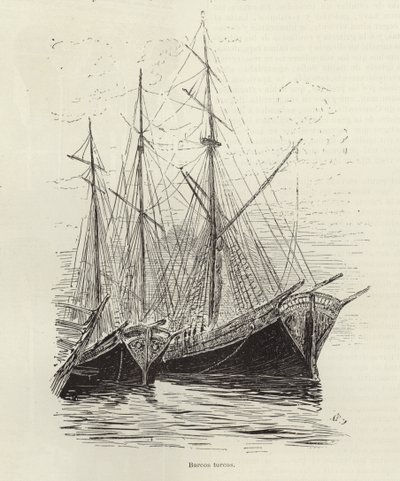 Barcos turcos de Spanish School