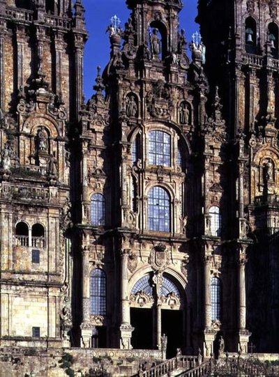 Vista del Frente Oeste (Fachada del Obradoiro) diseñado por Fernando Casas y Novoa de Spanish School