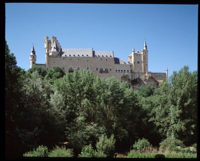 Vista del alcázar de Spanish School