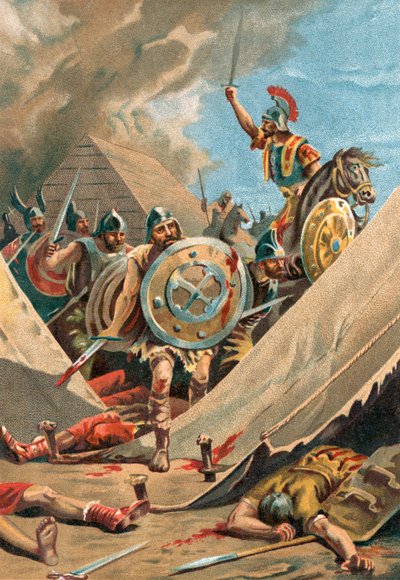 Viriato en batalla de Spanish School