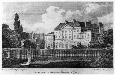 Casa Lansdowne, Berkeley Square, Londres, siglo XIX de Sparrow