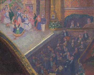 Escena de ballet de "Sobre las arenas" de Spencer Frederick Gore