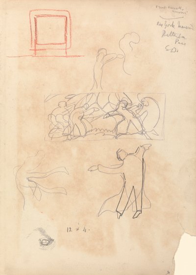 Cueva del Becerro de Oro: Estudio de los bailarines de Spencer Frederick Gore