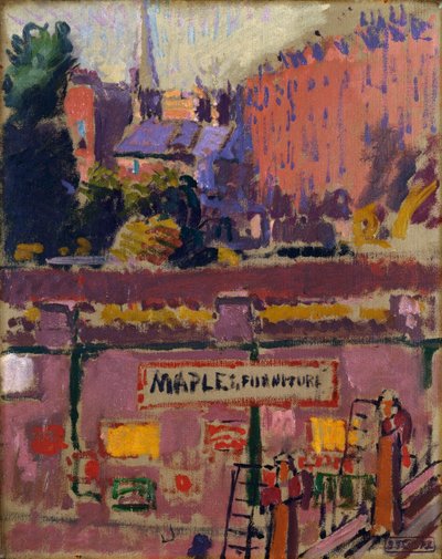 Desde una ventana en Hampstead, 1911 de Spencer Frederick Gore