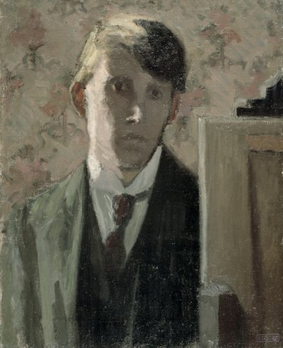 Retrato del artista, 1906 de Spencer Frederick Gore