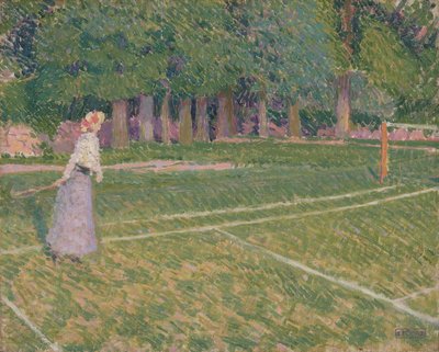 Tenis en Hertingfordbury de Spencer Frederick Gore
