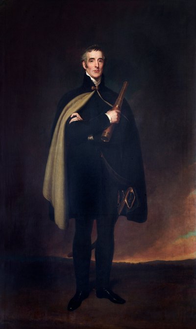 El duque de Wellington, c.1860 (óleo sobre lienzo) de Spiridione Gambardella