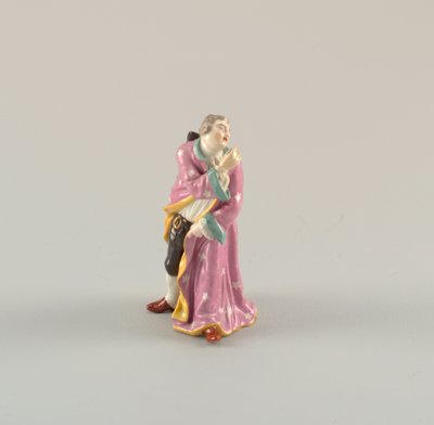 Figura de un intérprete masculino de Spode Ceramic Works