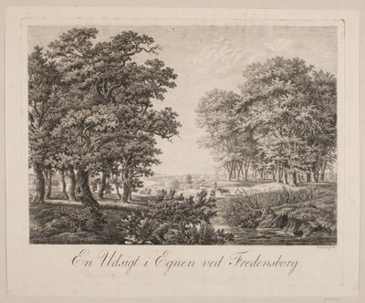 Una vista en la región de Fredensborg de Søren Henrik Petersen