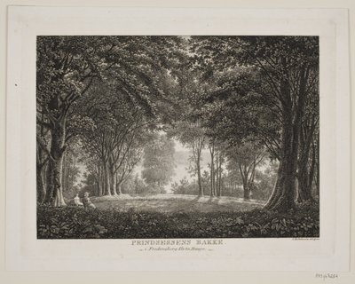 La colina de la princesa en el jardín del castillo de Fredensborg de Søren Henrik Petersen
