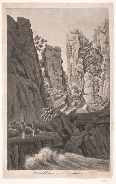 Randkleven en Bornholm de Søren Henrik Petersen