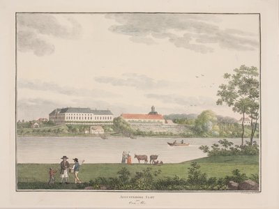 Castillo de Augustenborg en la isla de Als de Søren L. Lange