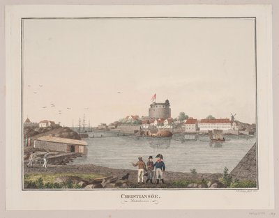 Christiansø. Sydhavnen de Søren L. Lange