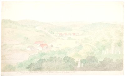 Una vista en Greis Mølle en la región de Søren L. Lange