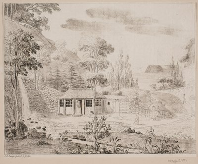 Una casa de baños en Liselund en Møen de Søren L. Lange