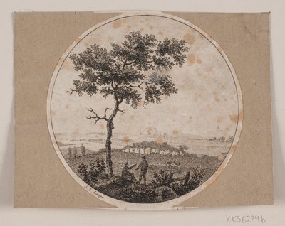 Un paisaje de Søren L. Lange