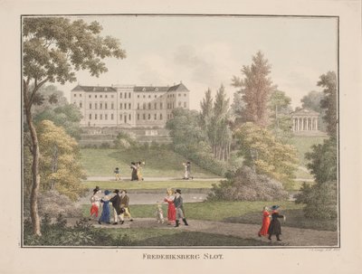 Castillo de Frederiksberg de Søren L. Lange
