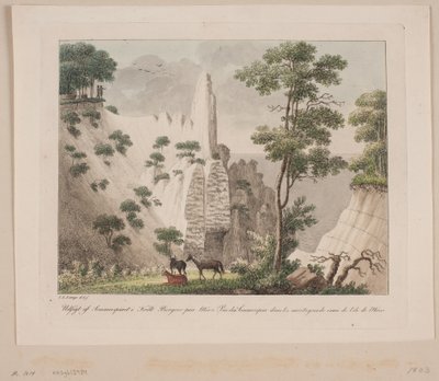 Vista de Sommerspiret en los acantilados de Møn de Søren L. Lange