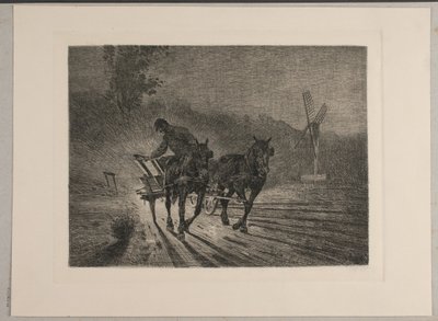 Carro de trabajo. Tarde de Søren Lund