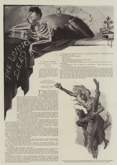 Ilustración para Los muertos vivientes, por Outram Tristram de St. George Hare