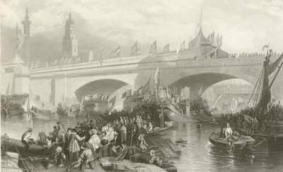 La inauguración del Puente de Londres de Stanfield