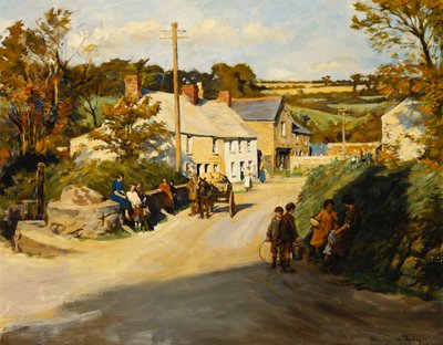 Un Pueblo de Cornualles de Stanhope Alexander Forbes