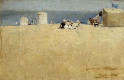 Escena de Playa, St. Ives de Stanhope Alexander Forbes