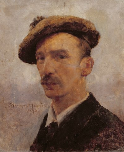 Autorretrato de Stanhope Alexander Forbes