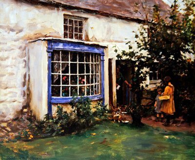La ventana azul de Stanhope Alexander Forbes