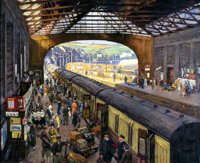 El Terminal, Estación de Penzance, Cornwall de Stanhope Alexander Forbes