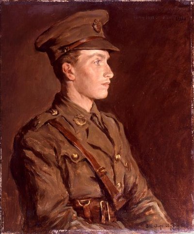 William Alexander Stanhope Forbes (26 de mayo de 1893-3 de septiembre de 1916) 1916 de Stanhope Alexander Forbes