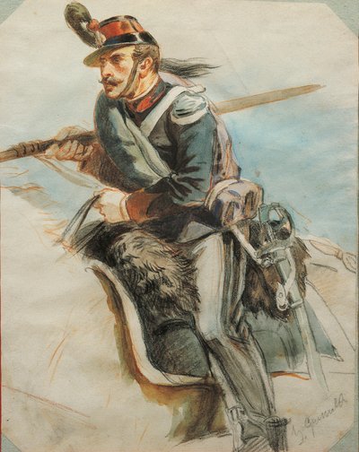 Estudio de uniformes de Stanislas Grimaldi del Poggetto