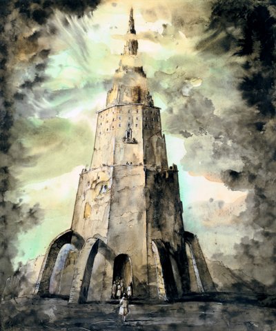 La Torre, c1850-1890 de Stanislas Lepine