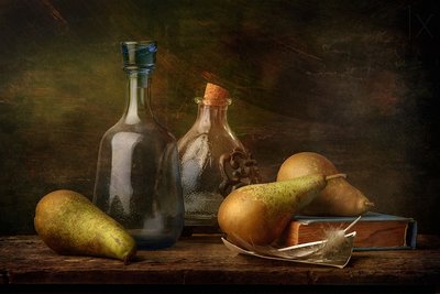 Composición de naturaleza muerta otoñal de Stanislav Aristov