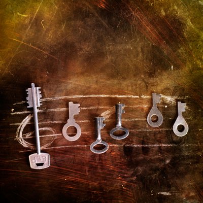 Teclas musicales vintage de Stanislav Aristov