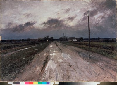 Pintura de Stanislav Yulianovich Joukovski (Zhukovsky) (1873-1944), pintura sobre papel. de Stanislav Joulianovitch Joukovski